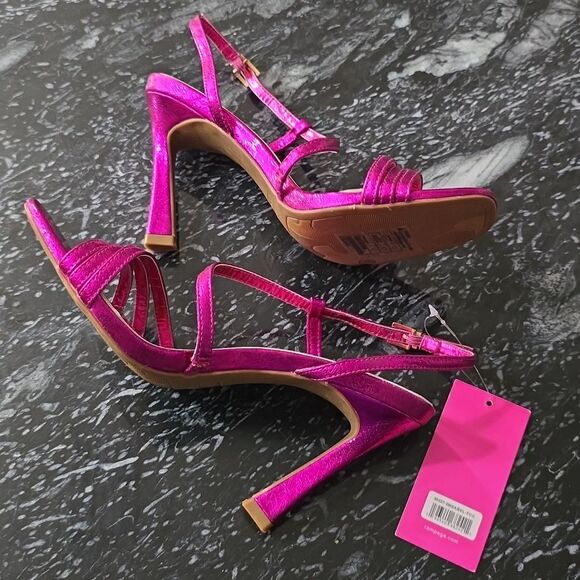 BRAND NEW RAMPAGE WOMEN'S STRAPPY HEELED OPEN TOESANDAL R3 - Picture 7 of 16